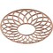 Ekena Millwork Cannes Wood Fretwork Pierced Ceiling Medallion, Cherry, 18"OD x 6 1/8"ID x 1/4"T CMWP18X18X0250CNCH - alternate 5